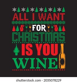 All I Want For Christmas Is Booze Poster