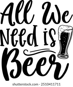 All we need is beer, Wine design 