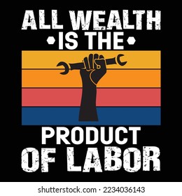 All wealth is the product of labor