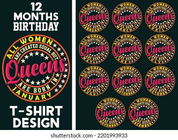 All women are created equal positive motivational quotes lettering design, Hand-drawn lettering beautiful Quote Typography, inspirational Vector lettering for t-shirt design, printing, postcard,