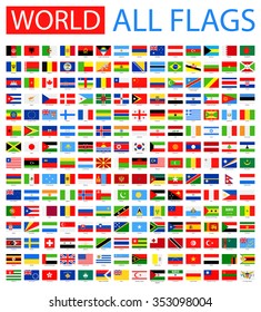 All World Vector Flags - Vector Collection
