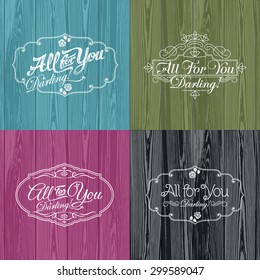 All for you lettering
