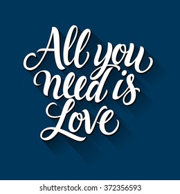 All You Need is Love 1