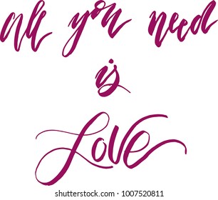 All you need is love