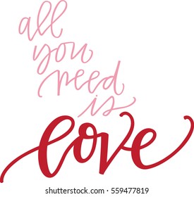 All you need is love