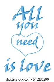All you need is love
