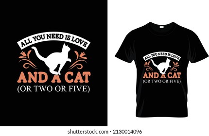ALL YOU NEED IS LOVE AND A CAT( OR TWO OR FIVE)...