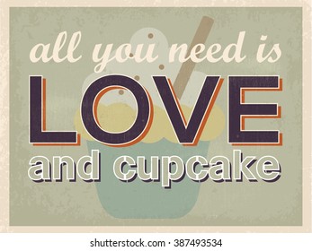All you need is love and cupcake