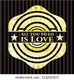 All you Need is Love shiny emblem