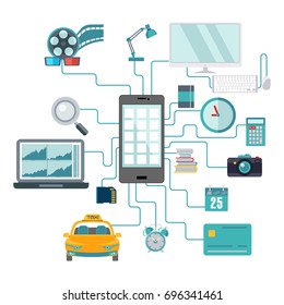 all in your phone. All in your device or in cloud storage. It all starts from your phone.