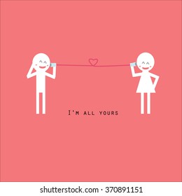 I'm all yours,created without reference image.