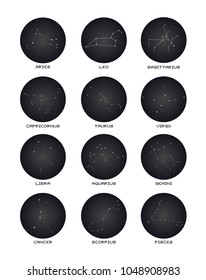 All zodiac constellations