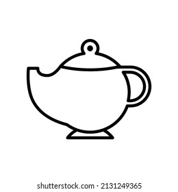 Alladin's magic lamp icon vector design template.