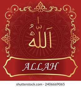 ALLAH is the name of the creator, and it is the best of names.