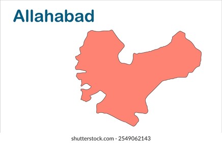 Allahabad subdivision map, Allahabad District, Uttar Pradesh State, Republic of India, Government of  Uttar Pradesh, Indian territory, Eastern India, politics, village, tourism