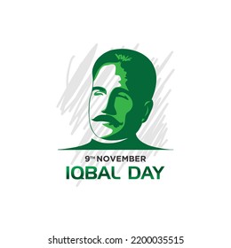 Allama Muhammad Iqbal. 9th Of November Is Iqbal Day.
