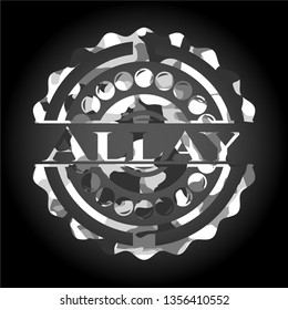 Allay on grey camo texture