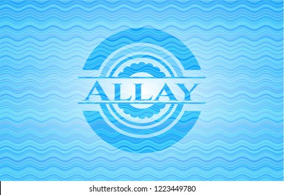Allay water style emblem.
