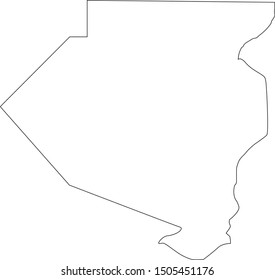 allegheny County map in Pennsylvania state