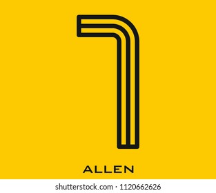 Allen icon signs