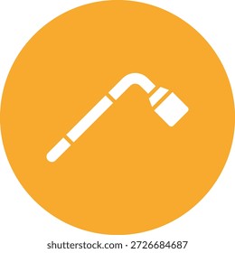 Ilustração do design do ícone do vetor da chave Allen