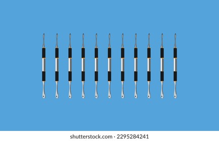 Allen Periosteal Elevator Fig 9A - In surgery dentist often needs to separate a bone or tooth from the periosteum that covers it. 