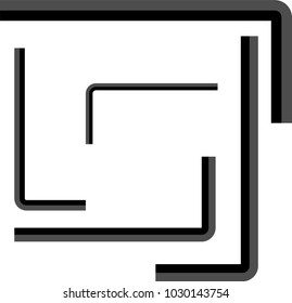 Allen Wrench, Hex Key Vector Art Illustration