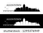 Allentown skyline - Pennsylvania - United States of America, USA - vector illustration