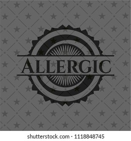 Allergic black badge