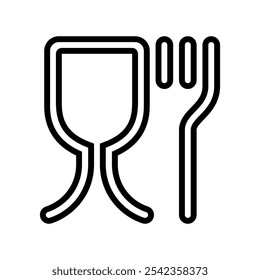 allergies food safety line icon vector. allergies food safety sign. isolated contour symbol black illustration