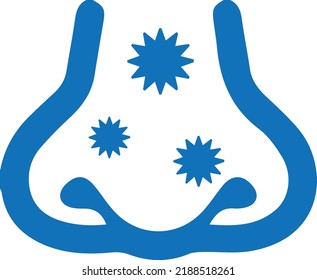 Allergies icon, medical icon vector