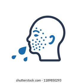 Icono de alergia e inmunología