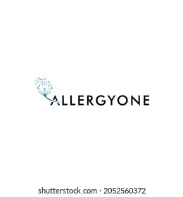 allergy medical logo creative design medicine