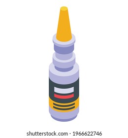 Allergy spray icon. Isometric of Allergy spray vector icon for web design isolated on white background