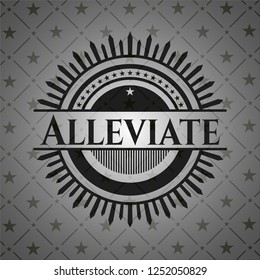 Alleviate dark emblem. Retro