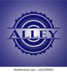 Alley jean background