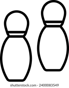 alley pin alley bowling game pin 13418