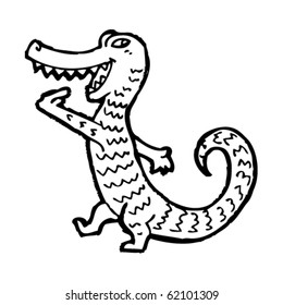 alligator cartoon