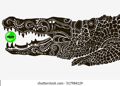 
Alligator. Crocodile