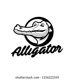 Alligator Crocodile Logo Vector