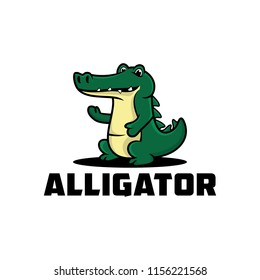 Alligator Crocodile Logo Vector