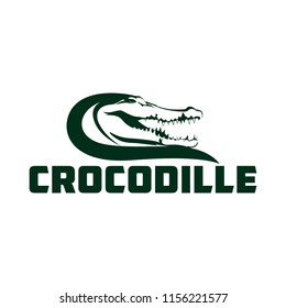 Alligatorcrocodile Esport Gaming Mascot Logo Template: vector de stock ...
