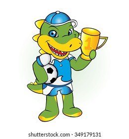 alligator crocodile soccer