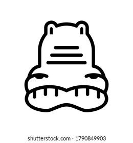 alligator icon or logo isolated sign symbol vector illustration - high quality black style vector icons
