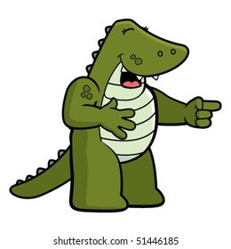 Alligator Laughing