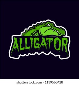 Alligator mascot design