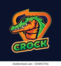 Alligator Mascot Esport Logo Design