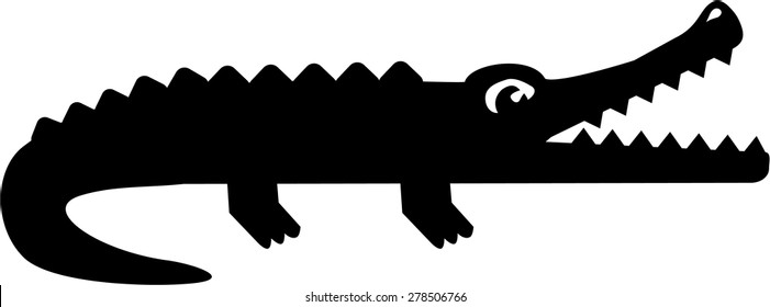 Download Alligator Silhouette Images, Stock Photos & Vectors ...