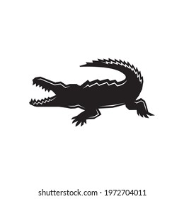 1,348 Alligator in water silhouette Images, Stock Photos & Vectors ...