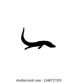 alligator vector icon. alligator sign on white background. alligator icon for web and app
